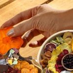 چیدمان میوه خشک